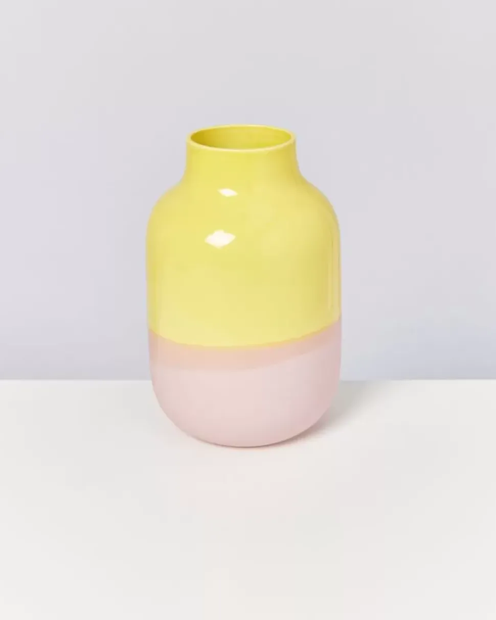 Motel a Miio Nuno Vase L Gelb Rose| Nuno L