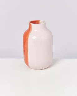 Motel a Miio Nuno Vase L Half Coral Rose| Nuno L