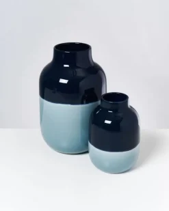 Motel a Miio Nuno Vase L Navy Hellblau| Nuno L