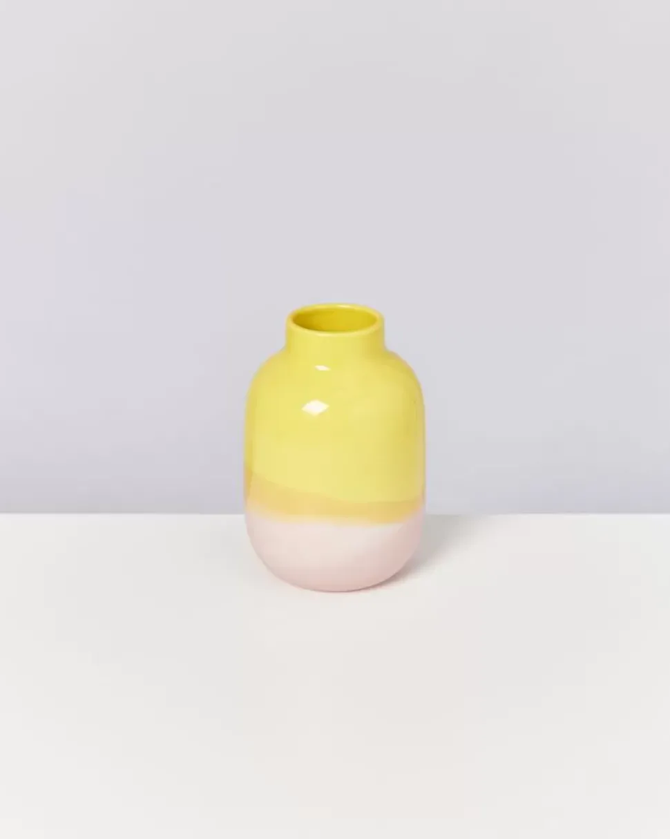 Motel a Miio Nuno Vase M Gelb Rose| Nuno M