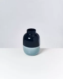 Motel a Miio Nuno Vase M Navy Hellblau| Vasen