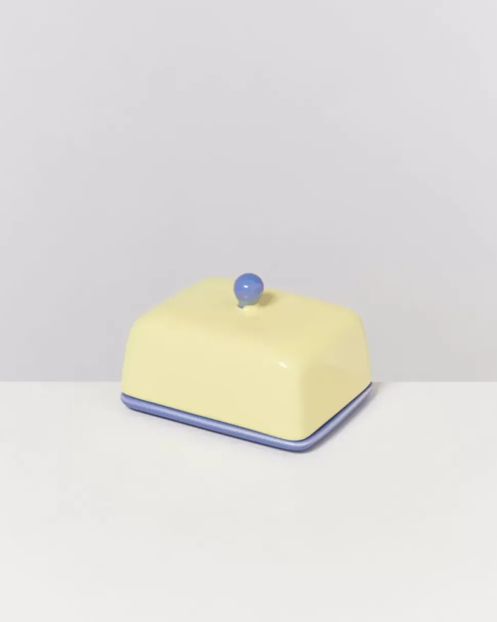 Motel a Miio Seia Butterdose Gelb Cornflower| Butterdosen