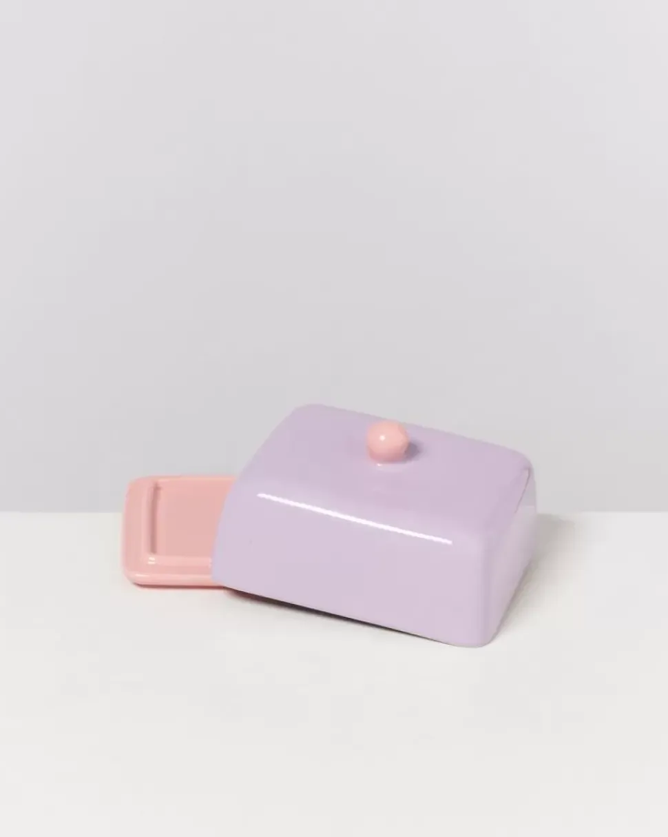 Motel a Miio Seia Butterdose Lila Rosa| Butterdosen