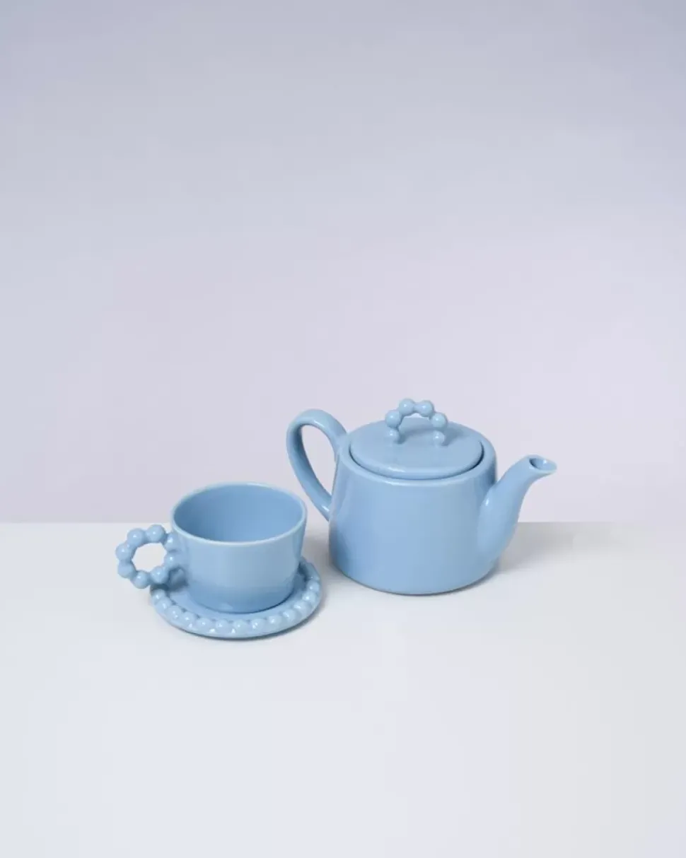 Motel a Miio Seia Teekanne Flor Hellblau| Teekannen