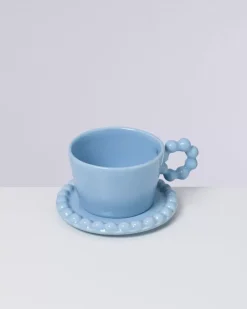 Motel a Miio Seia Untertasse Flor Hellblau| Untertassen