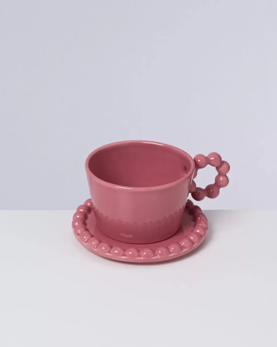 Motel a Miio Seia Untertasse Flor Rosa| Untertassen