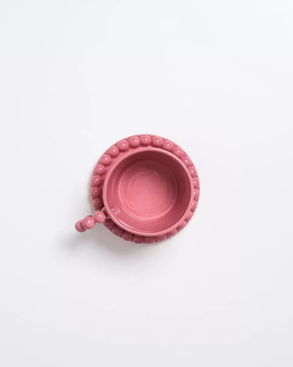 Motel a Miio Seia Untertasse Flor Rosa| Tassen & Becher