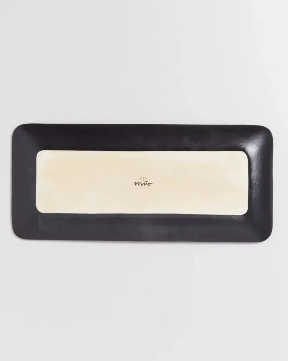 Motel a Miio Sintra Servierplatte L Modern Schwarz| Servierplatten