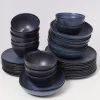 Motel a Miio Turmalina Schwarz - 40 Teiliges Set| 40 Teilige Sets