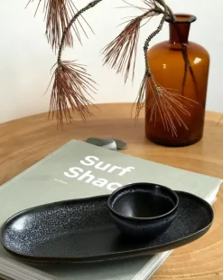 Motel a Miio Turmalina Servierplatte M Schwarz| Servierplatten