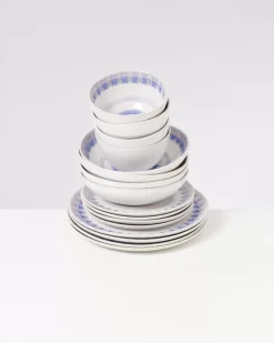 Motel a Miio Verao Lila Blau - 16 Teiliges Set| 16 Teilige Sets