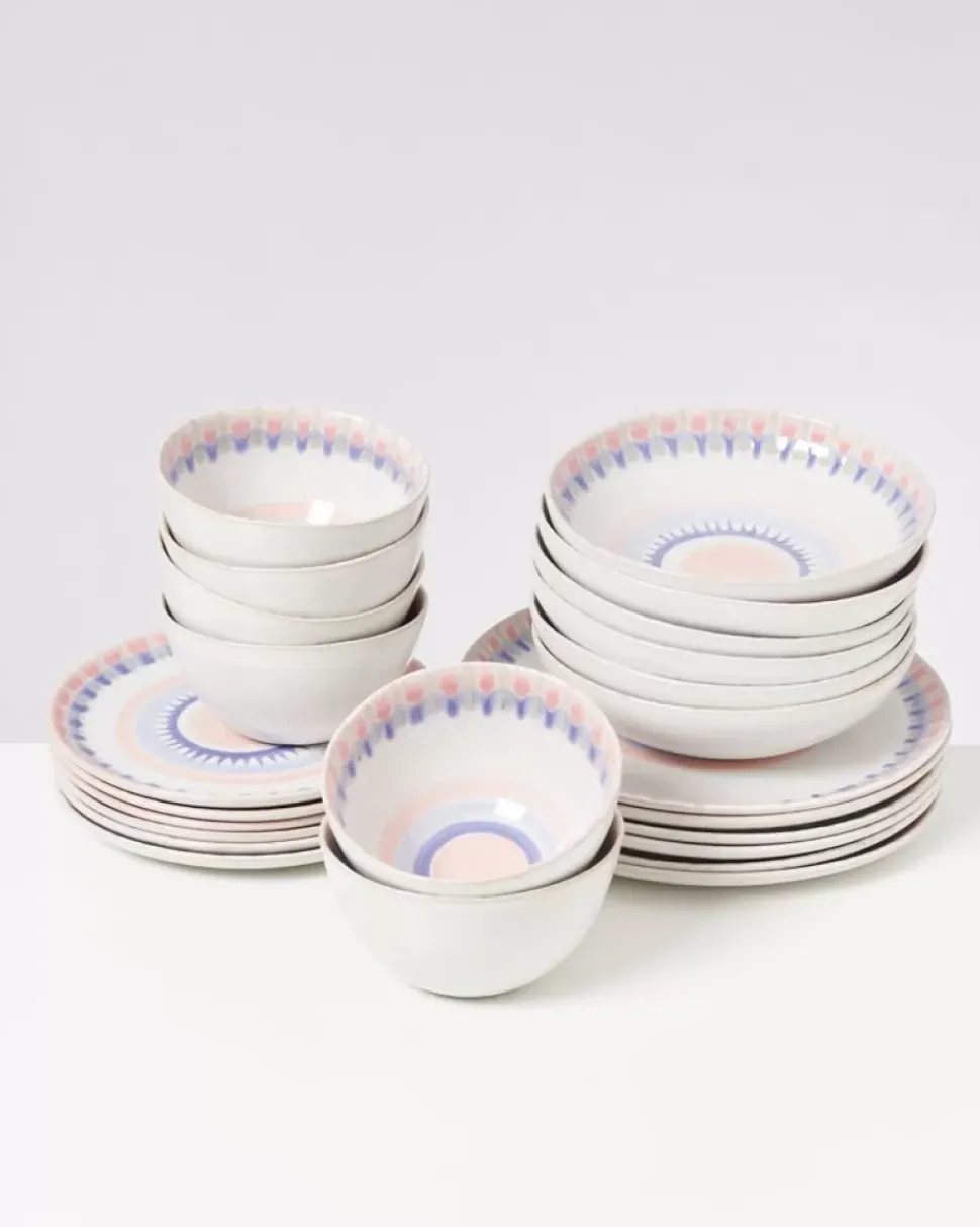 Motel a Miio Verao Rosa Blau -24 Teiliges Set| 24 Teilige Sets