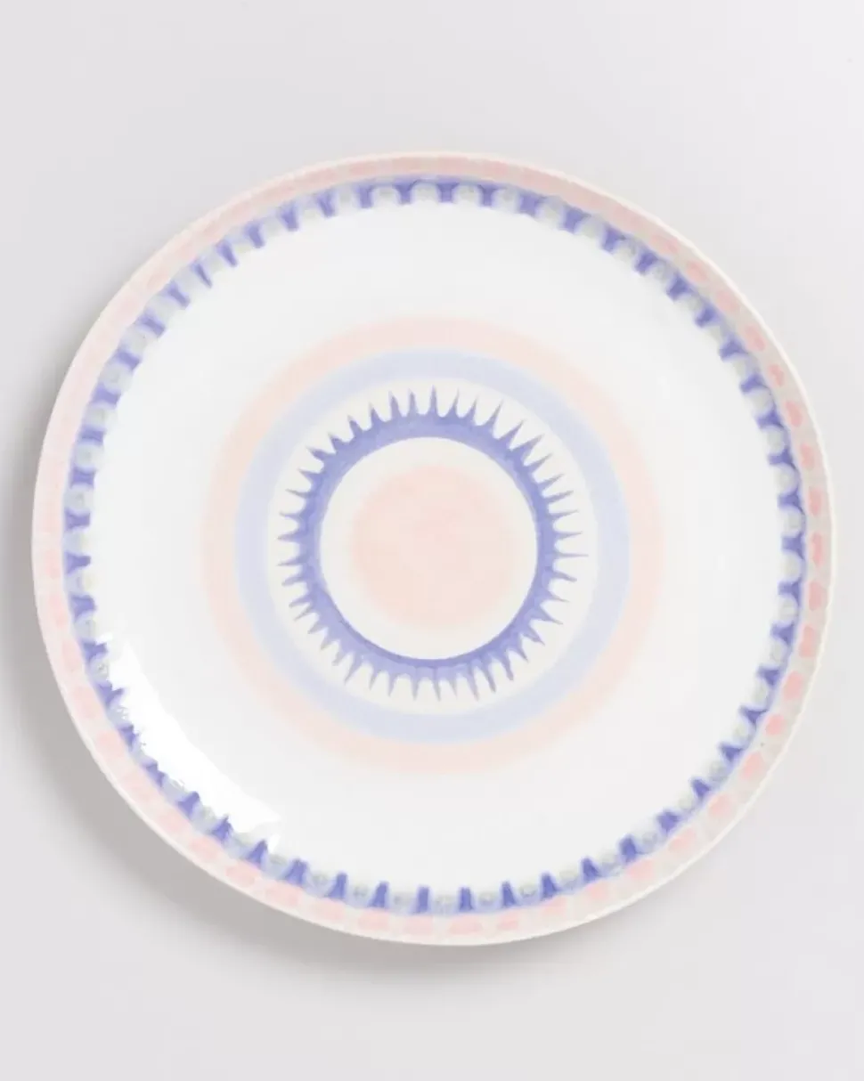 Motel a Miio Verao Servierplatte Xl Rund Rosa Blau| Servierplatten