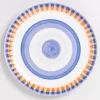 Motel a Miio Verao Servierplatte Xl Rund Blau Orange| Servierplatten