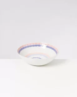 Motel a Miio Verao Servierschale Gros Flach Rosa Blau| Obstschalen